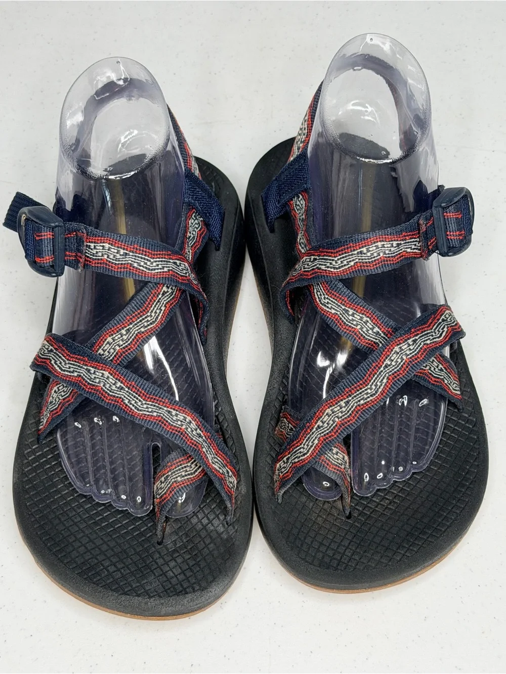 Chaco Men's Z/Cloud 2 Tri Navy Hiking Sandals Size 7
